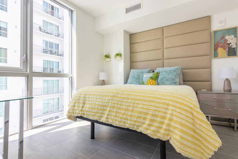 Bedroom 4, MirabileCondoDwntown MIA Brickell w PRKG, Miami-Dade
