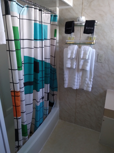 Bathroom 3, Crawford Motel, Baca