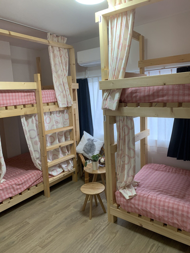 Bedroom 3, GUEST HOUSE TOKAI NAGARAGAWA - Hostel, Gifu