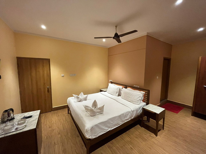 Bedroom 1, Rococco at Ashvem, North Goa