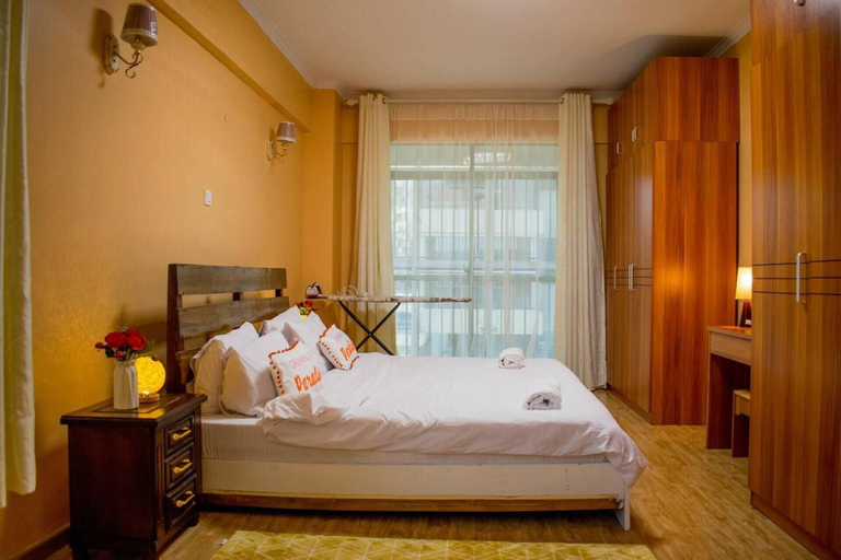 Bedroom 2, Impeccable Family Friendly Apartment in Nairobi, Kibra