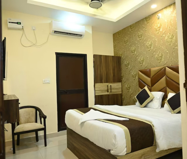 Bedroom 5, Goroomgo Glance Inn Patna, Patna