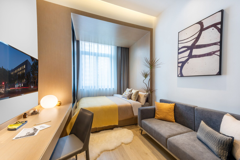 Bedroom 3, base-Sanlitun Serviced Apartment, Beijing