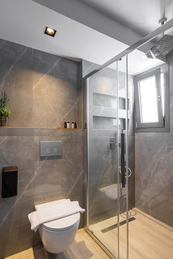 Bathroom 5, Amalthia Luxury Suites, Central Macedonia