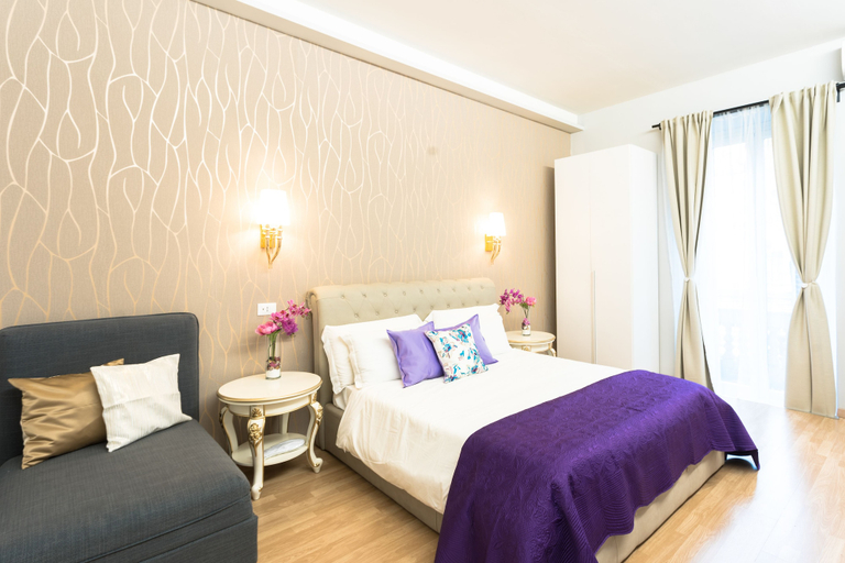 Bedroom 2, BQ House Milizie Luxury Rooms, Roma