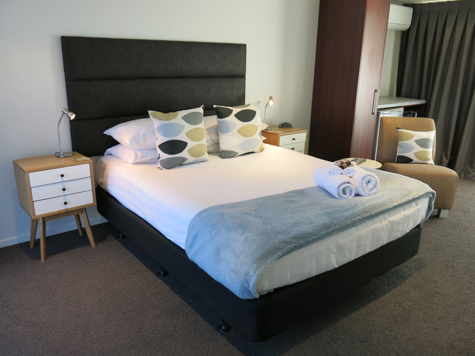 Bedroom 2, Merivale Apartments, Christchurch