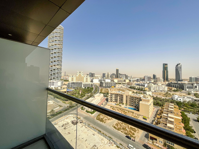 View from room, Park View Spacious Studio Dubai, Dubai