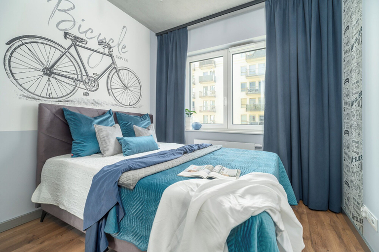 Bedroom, MARGI Soho Apartament, Szczecin