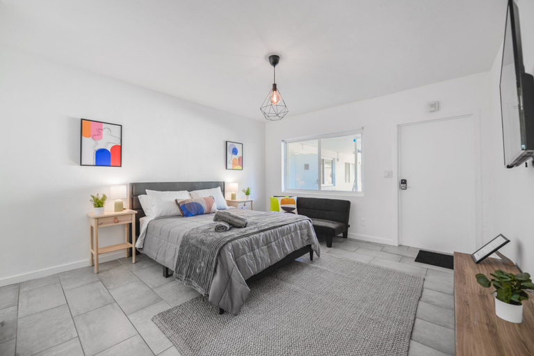 Bedroom 1, Wonderful Studio 15 min from the beach, Miami-Dade