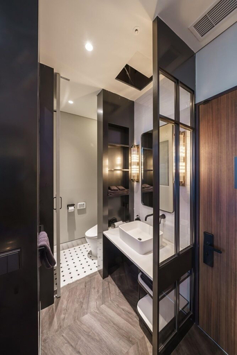 Bathroom 5, JUNIBINO HOTEL Hongdae, Mapo