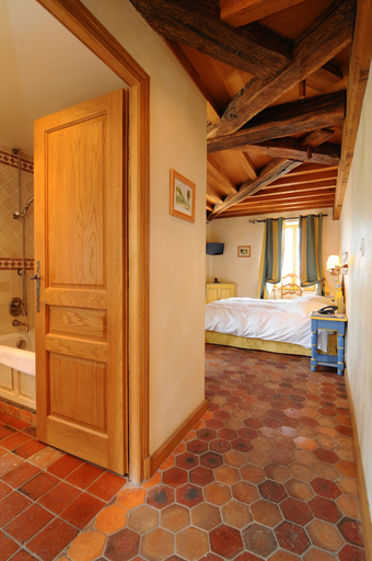 Bedroom 3, Hostellerie de la Tour d'Auxois, Côte-d'Or