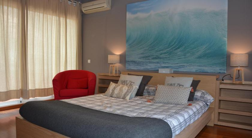Bedroom 2, Villa Sitges El Olivo High Comodity AC Pool Heated Optional Real Garden Pool XXL, Barcelona