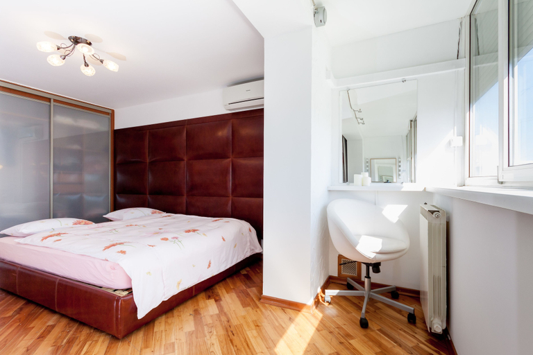 Bedroom 2, Apartment Nice Sukharevskaya, Central