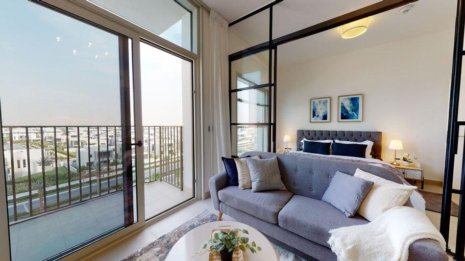 View from room, SuperHost - High-End apartment With Burj Khalifa Glimpse, Dubai