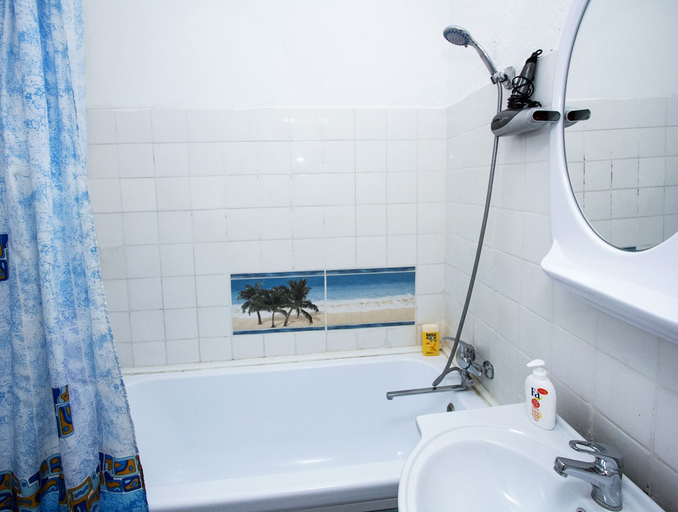 Bathroom 2, Apartlux on Novy Arbat Street, Central