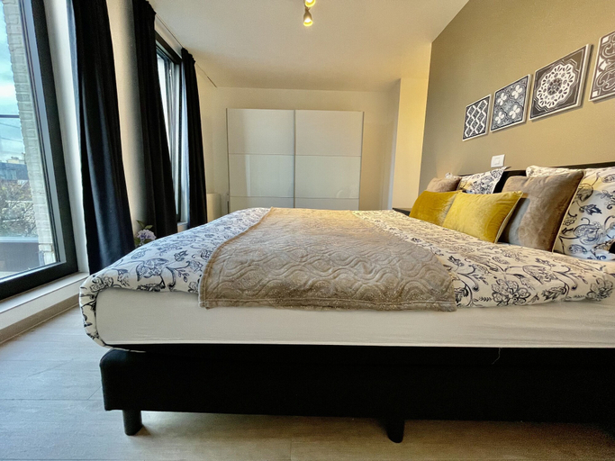 Bedroom 3, One Lux Stay near Diamond District, Antwerpen