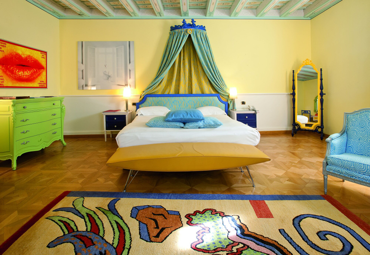 Bedroom 3, Byblos Art Hotel Villa Amista, Verona