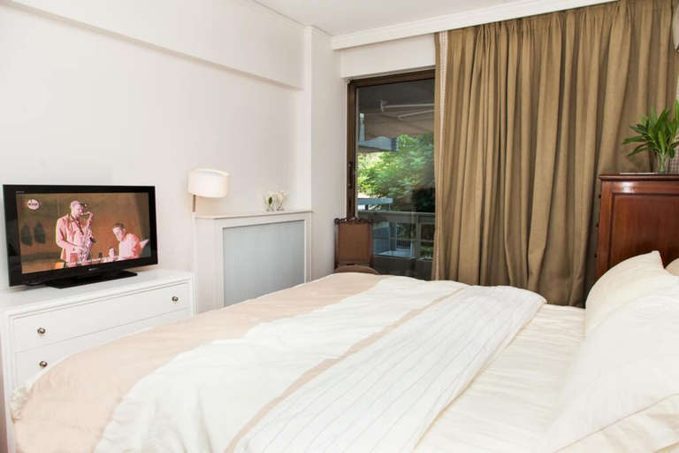Bedroom, Delux Apartment with Amazing Balcony, Attica