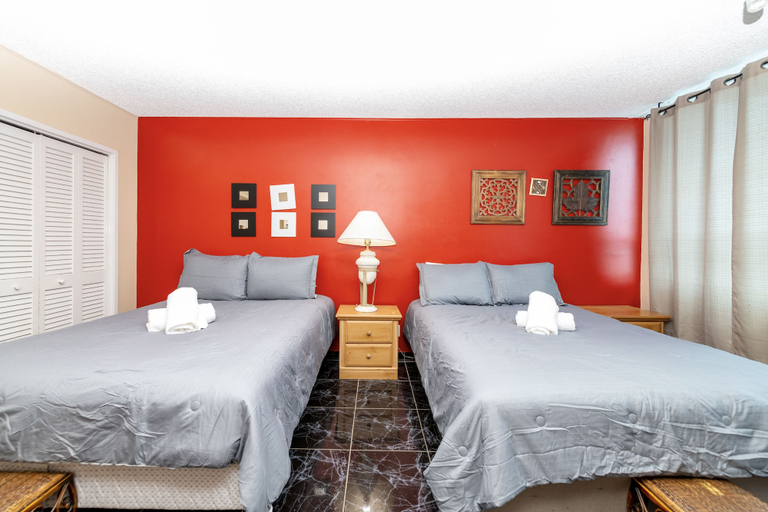Bedroom 2, Miami Beach Castle by the Ocean, Miami-Dade