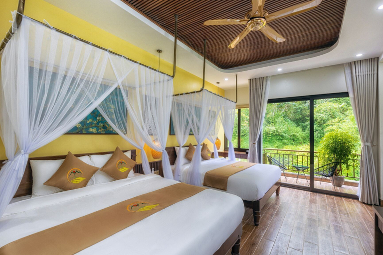 Bedroom 3, Central Hills Pù Luông Resort, Bá Thước