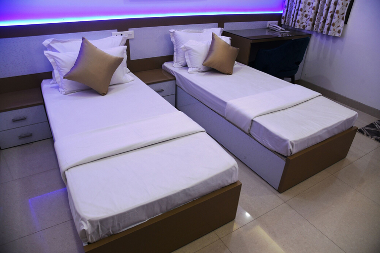Bedroom 2, Pacific Inn Sec. 46, Gurgaon