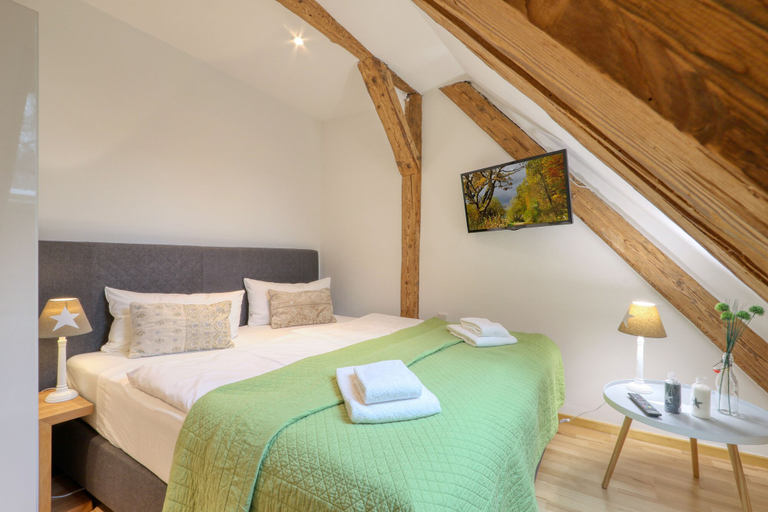 Bedroom 2, Bunter Bock Die Harz-Urlaubs-Alm, Goslar