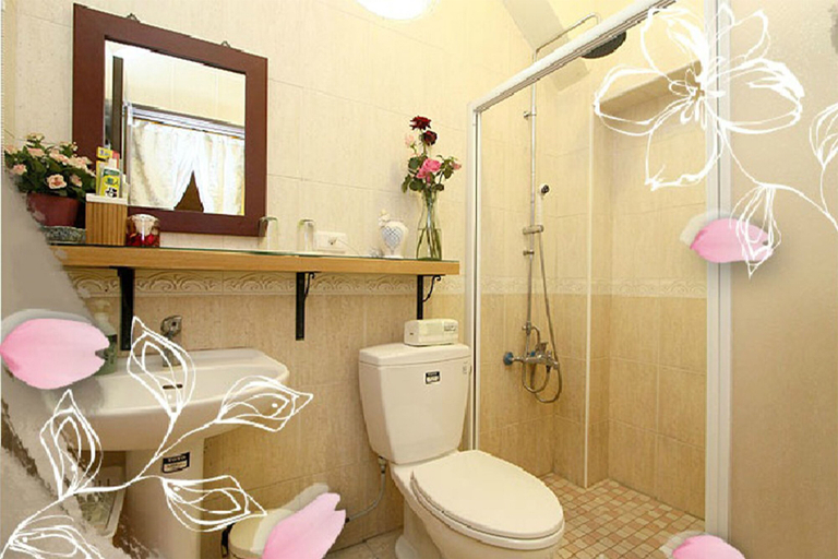 Bathroom 3, Shui Yue Guest House, Hualien