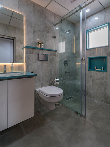 Bathroom 4, SKYLA Studios & Suites - Jubilee Hills, Hyderabad