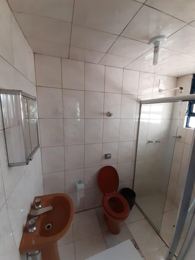 Bathroom 4, Apart Hotel Veleiros, Santa Cruz Cabrália