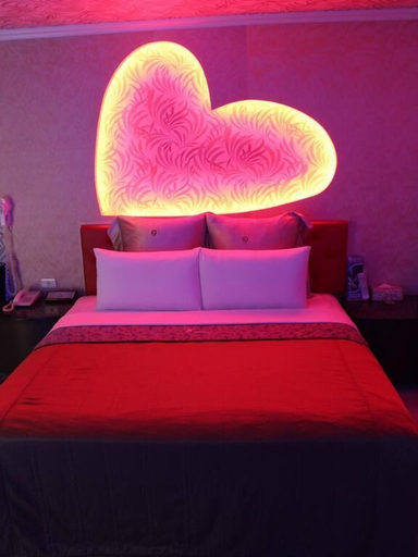 Bedroom 3, Fullmoon Motel, Hsinchu City