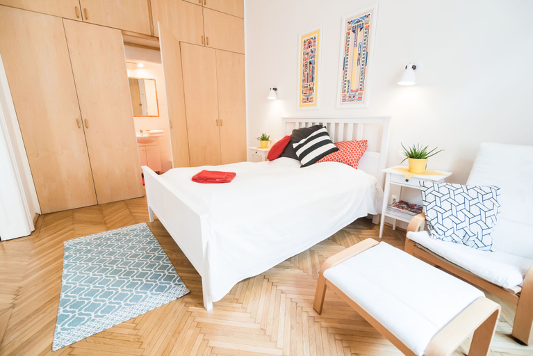 Bedroom, Anker 2 Apartment, Budapesti