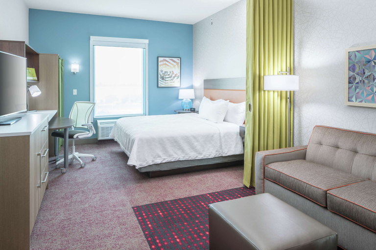 Bedroom 3, Home2 Suites by Hilton Orlando Airport, Orange