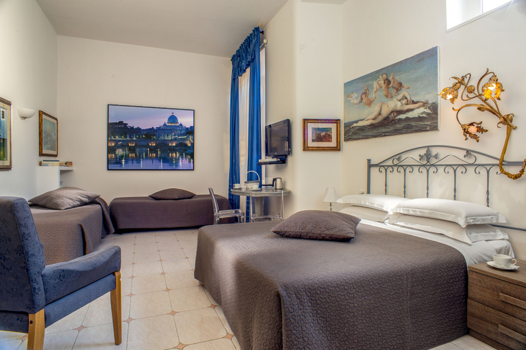 Bedroom 3, Roma Central Guest House, Roma