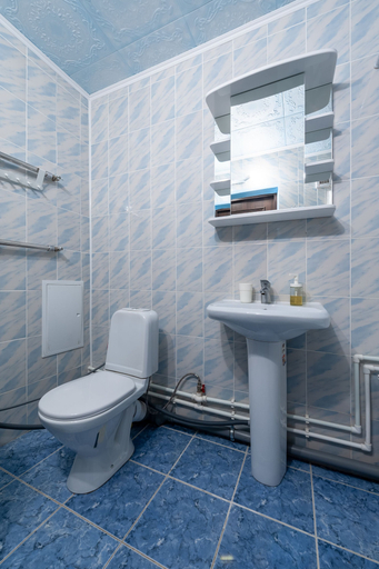 Bathroom 3, Apartment on Tramvaynyy pereulok 2-3 26 floor, Ekaterinburg gorsovet