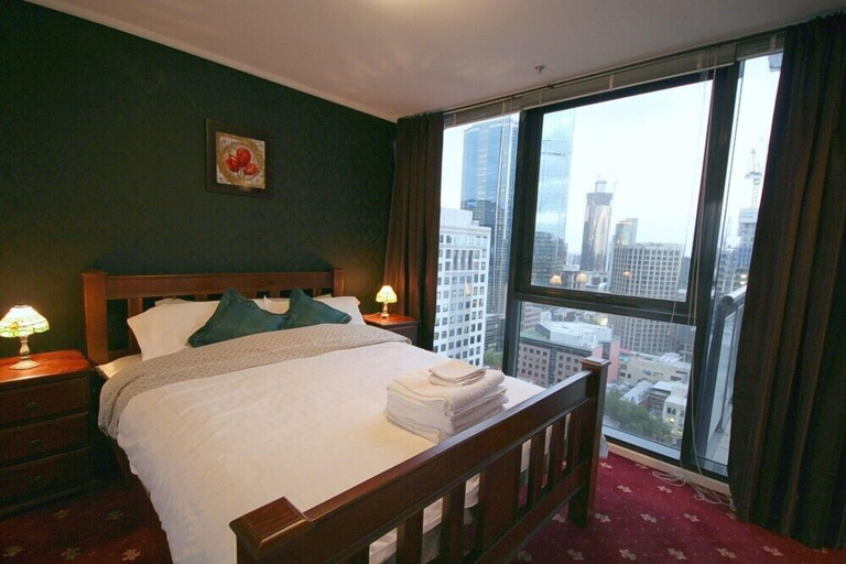 Bedroom 3, Melbourne Stays - City Point Suite, Melbourne