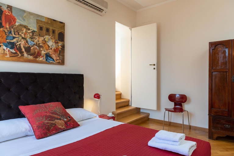 Bedroom 3, Banchi Apartments - Castel Sant'Angelo, Rome