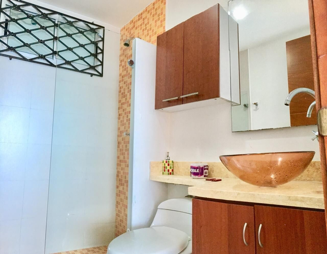 Bathroom 4, Apartamentos frente al mar Cartagena - Edificio Palmetto, Cartagena de Indias