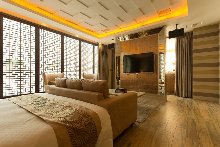 Bedroom 3, Lanxia Boutique Motel, Taichung