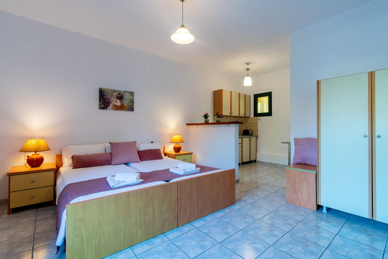 Bedroom 3, Rivendell Apartments, Ionian Islands