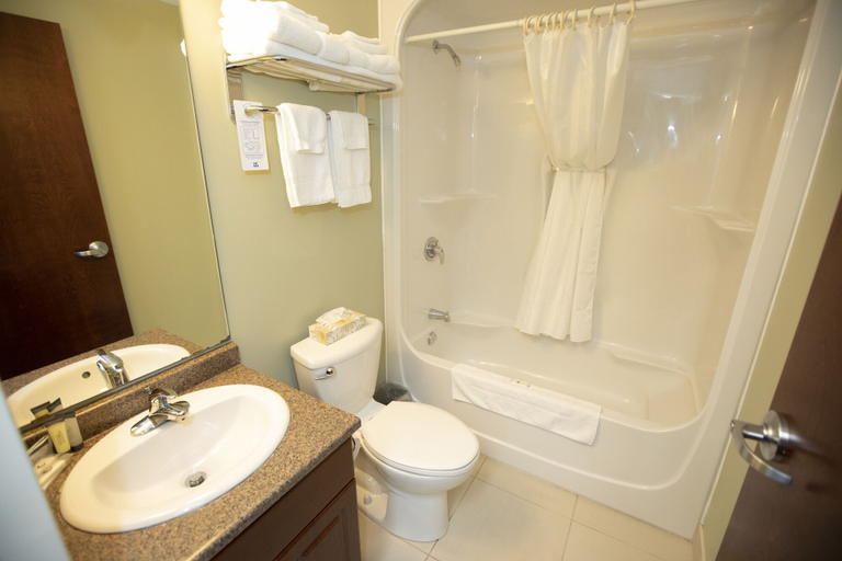 Bathroom 3, StFX University Summer Hotel, Antigonish