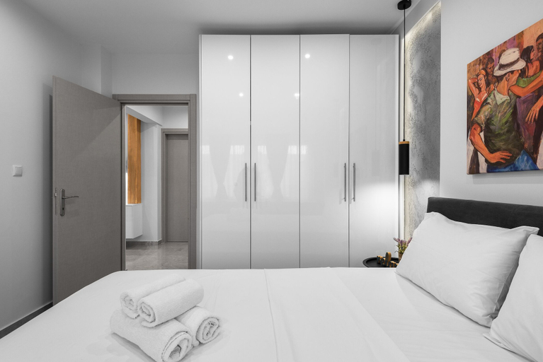 Bedroom 2, White and Wood Nilie Hospitality MGMT, Central Macedonia