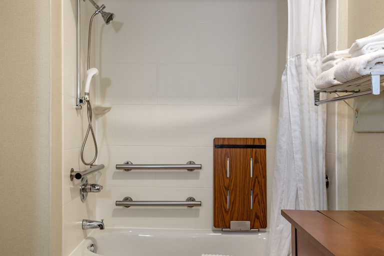 Bathroom 4, Comfort Suites Raleigh Walnut Creek, Wake