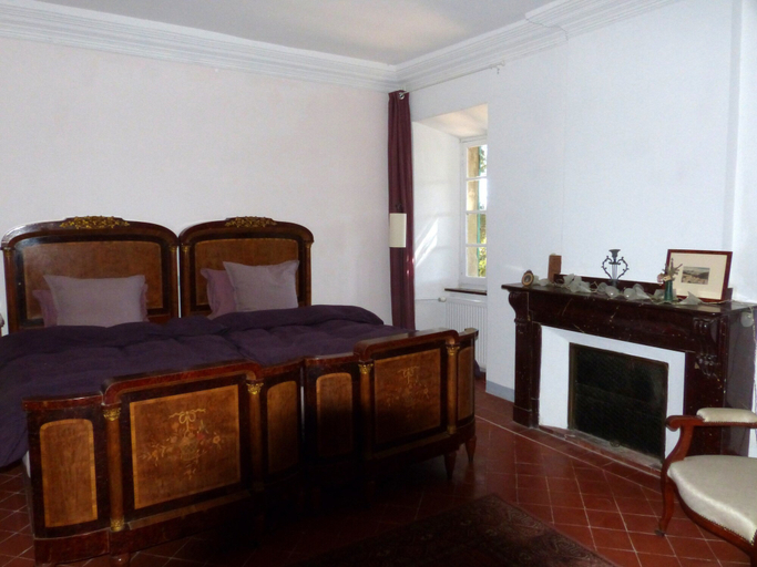 Bedroom 5, Château de Puichéric, Aude