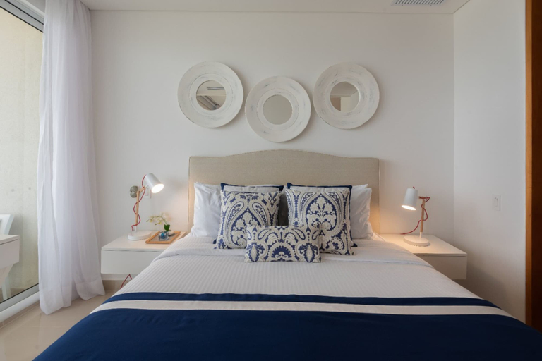 Bedroom 2, Classy 1 Bedroom Pool & Gym near Downtown, Cartagena de Indias
