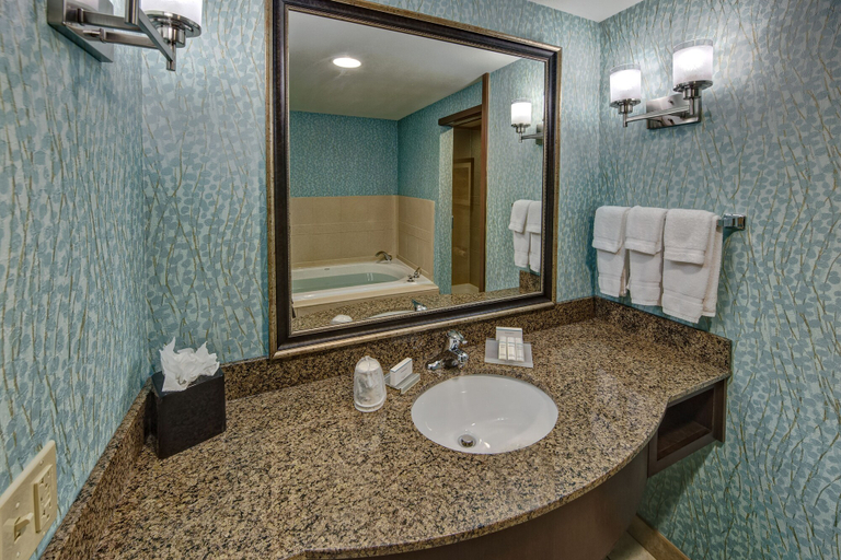 Bathroom 5, Hilton Garden Inn Tulsa Midtown, Tulsa