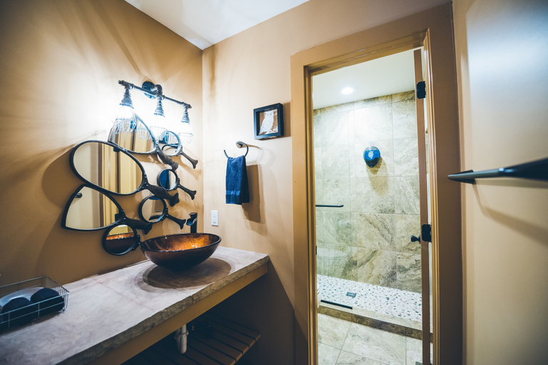 Bathroom 3, Hogsveil Cottages - Harry Potter Themed, Carroll