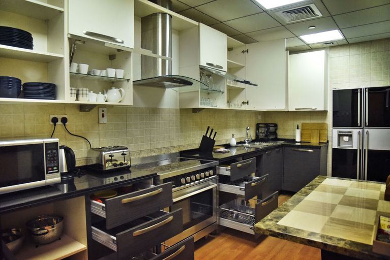 Private kitchen 4, Luxury 4BR Apartment in Horizon Towers, Dubai