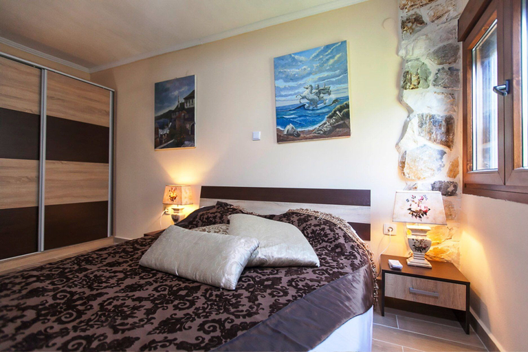 Bedroom 3, Villa Laskari With Sea View, Central Macedonia