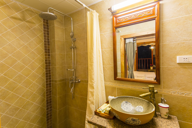 Bedroom 4, Yangshuo Riverview Hotel, Guilin