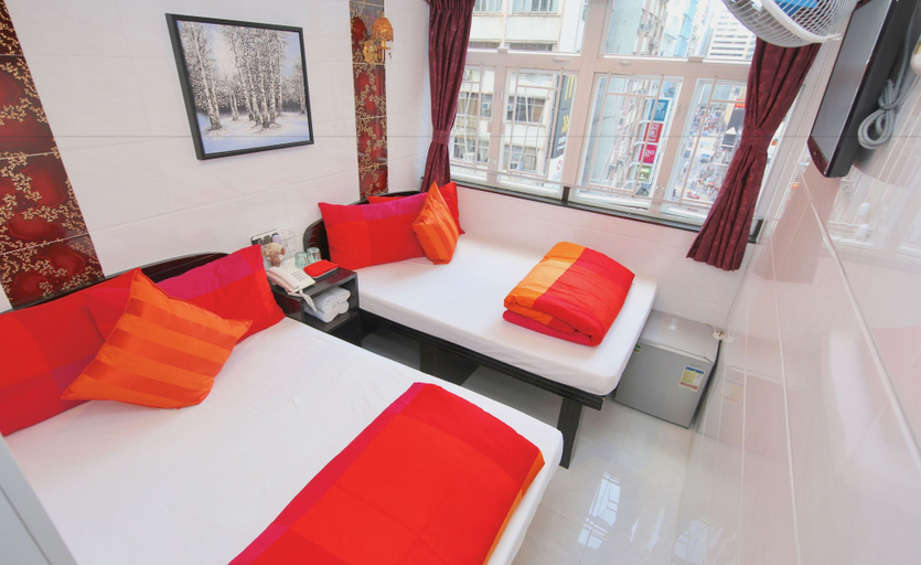 Bedroom 1, D Red Loft, Kowloon